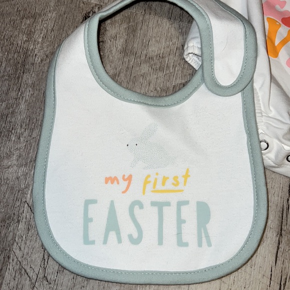 Hazel and Bo “thick thighs Easter vibes” outfit, sz 6-12m - Picture 2 of 5